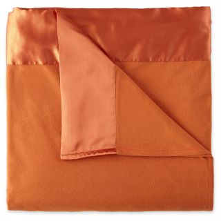 Micro Flannel All Seasons Year Round Blanket, Terra Cotta