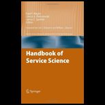 Handbook of Service Science