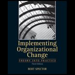 Implementing Organizational Change