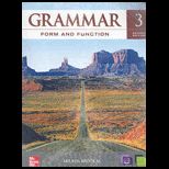 Grammar Form and Function 3   With Workbook Access