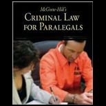 McGraw Hill Criminal Law for Paralegals