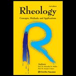 Rheology  Concepts, Methods and Applications