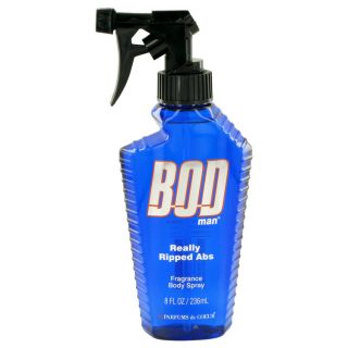 Bod Man Really Ripped Abs for Men by Parfums De Coeur Fragrance Body Spray 8 oz