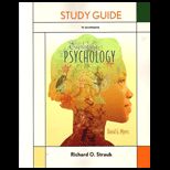 Exploring Psychology   Study Guide