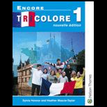 Encore Tricolore 1 Nouvelle Edition