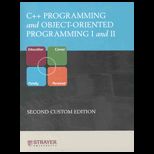 C++ Programming and Object Orient    With CD (Custom)