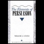 Elements of Persuasion