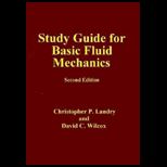Basic Fluid Mechanics Study Guide
