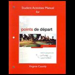 Points De Depart Student Activity Man.
