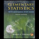 Elementary Statistics   With 3 CDs   Package