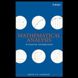 Mathematical Analysis  Concise Introduction
