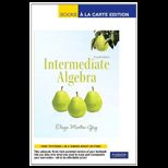 Intermediate Algebra (Looseleaf)