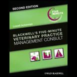 Blackwells Five Minute Veterinary Practice Management Consult