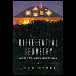 Differential Geometry and Its Applications