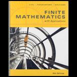 Finite Mathematics With Application   With Access