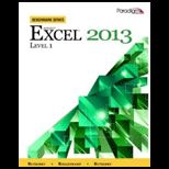 Microsoft Excel 2013, Level 1   With CD
