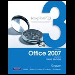 Exploring Microsoft Office 2007, Volume 1   With CD