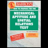 Barrons How To Prepare For The Mechanical Aptitude And Spatial Relations Tests