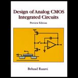 Design of Analog CMOS Intergrated Circuits