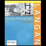 College Writing Skills with Readings With Connect Plus