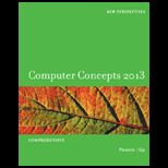 Computer Concepts 2013, Compreh.  CD ROM