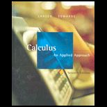 Calculus  Applied Approach   With Student Solution Guide