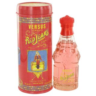 Red Jeans for Women by Versace EDT Spray 2.5 oz