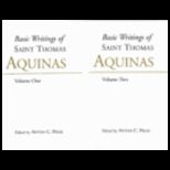 Basic Writings of Saint Thomas Aquinas  Man and the Conduct of Life    2 Volumes