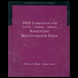 SPSS Companion  Analyzing Multivariate Data