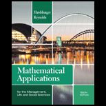 Mathematical Applications for the Management, Life, and Social Sciences, Hybrid