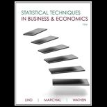 Statistical Techniques in Business and Economics (Loose)