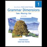 Grammar Dimensions  Text Only