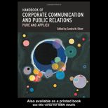 Handbook of Corporate Communication and Public Relations