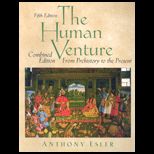 Human Venture  From Prehistory to the Present   Complete, Combined Volume / With CD