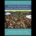 Human Behavior and the Social Environment