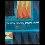 Social Work and Human Service Org. CUSTOM<