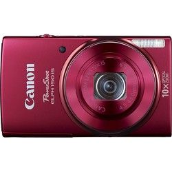 Canon PowerShot ELPH 150 IS 20MP 10x Opt Zoom Digital Camera   Red
