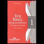Ten Basic Responsibilities of NonProfit Boards