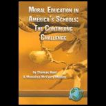Moral Character Education in American Schools
