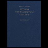 Nestle aland Novum Testamentum Graece With Greek english Dictionary