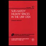 Sub Hardy Hilbert Spaces in Unit Disk