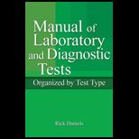 Delmars Manual of Lab and Diagnostic Tests   With CD