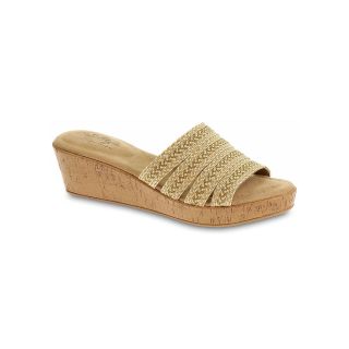 Soft Style by Hush Puppies Janina Slide Sandals, Natural, Womens