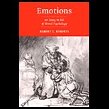 Emotions  An Essay in Aid of Moral Psychology