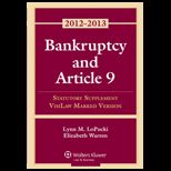 Bankruptcy and Article 9 2012 2013