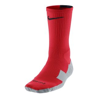 Nike Soccer Crew Socks, Red/Black, Mens