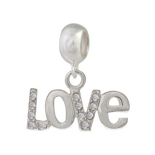 Forever Moments Crystal Love Bead, Womens