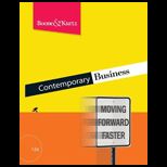 Contemporary Business   With 4 Audio Rev. CDs Package