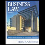 Business Law (Custom Package)
