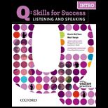 Q Skills for Success, Intro.   With Access